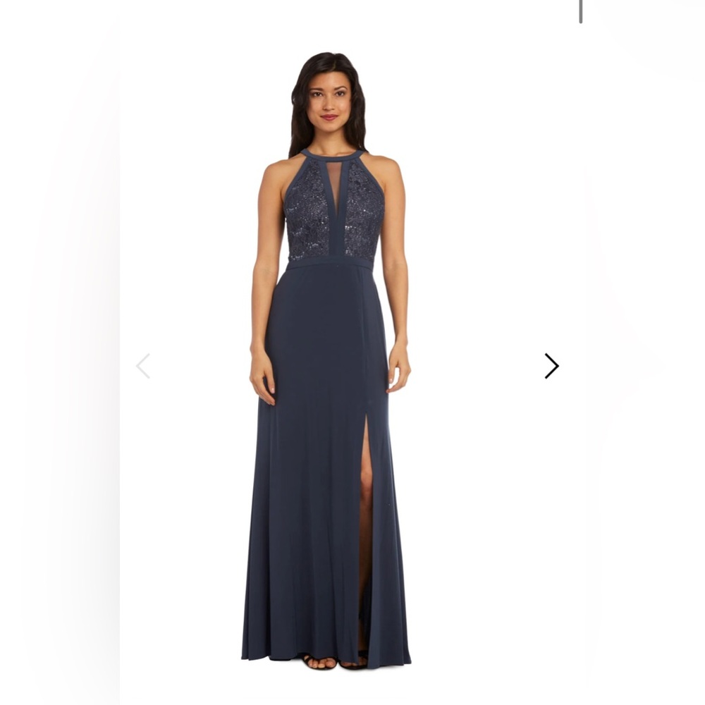Night Way Collections Navy Maxi Dress